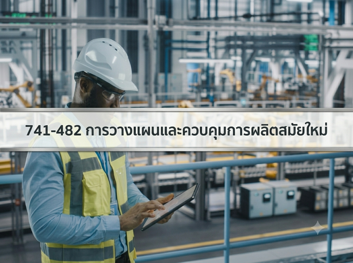 741-482 (2569) การวางแผนและควบคุมการผลิตสมัยใหม่